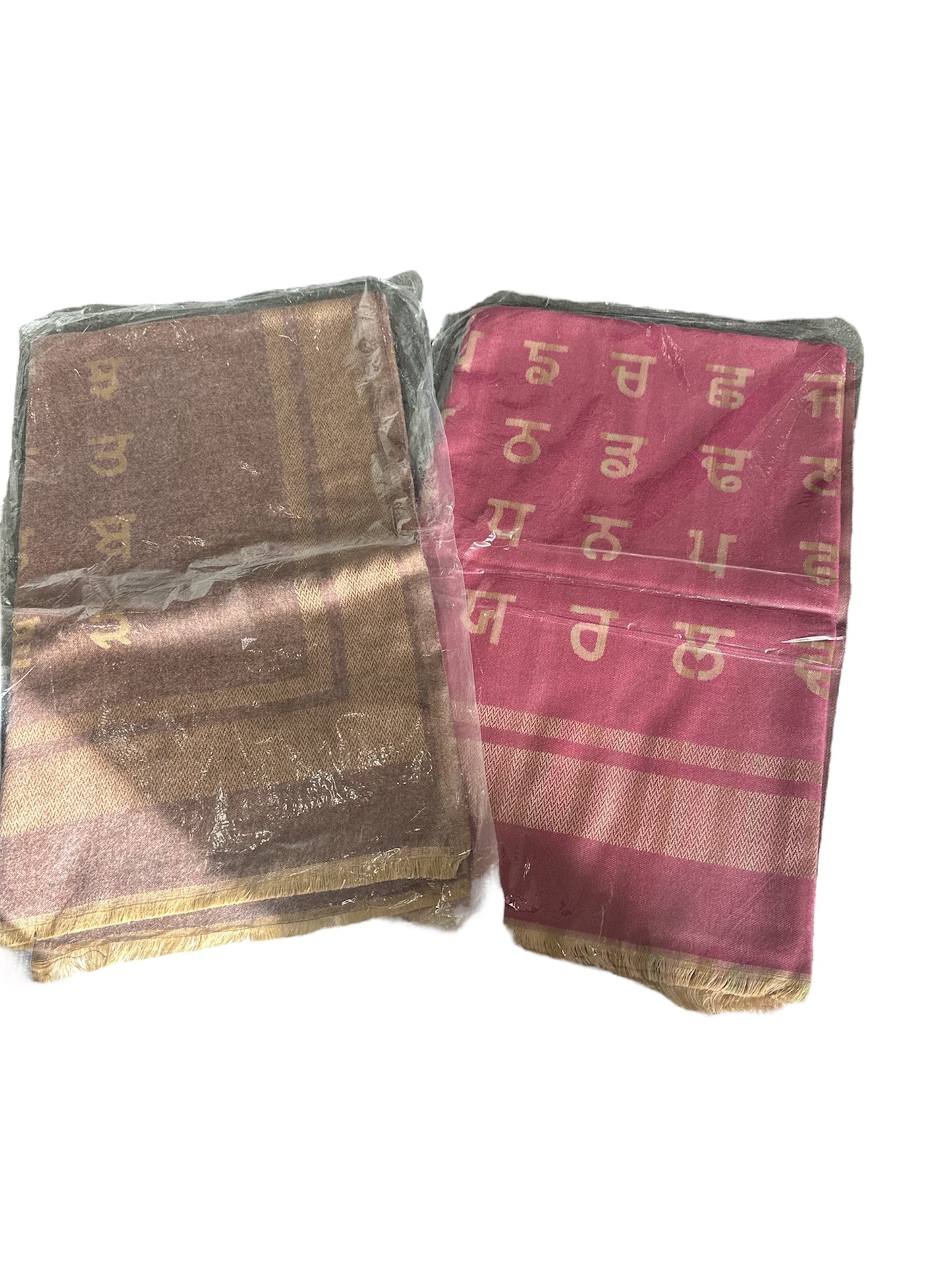 UDDA - ADDA Warm Shawl - Rust Colour / Carrot Pink Color ( Unisex)