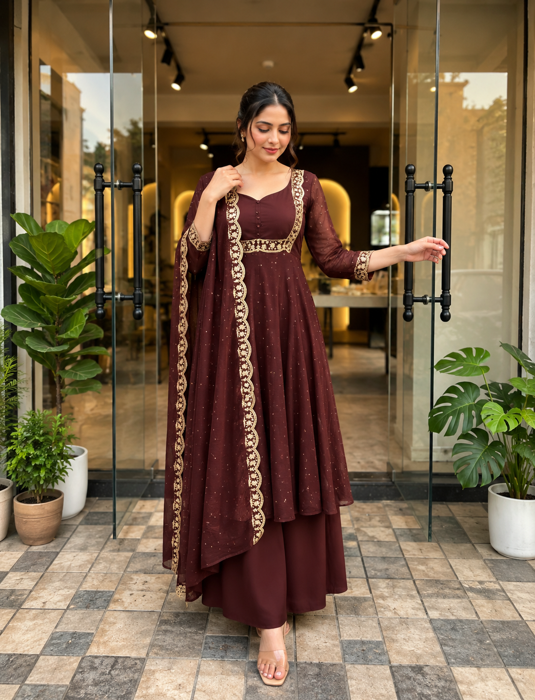 Coffee Colour - Suit