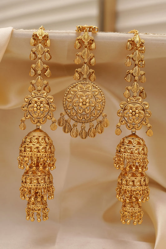 Gold Plated Jhumkis Sahara