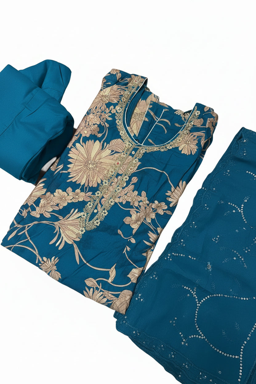 Masleen Cotton - FARSHI Salwar Suit -