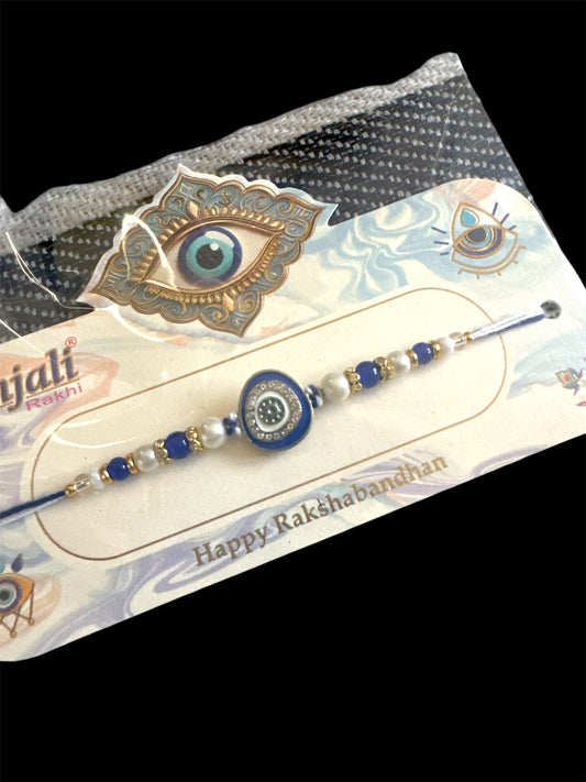 Evil Eye - Single Rakhi ( BLUE)