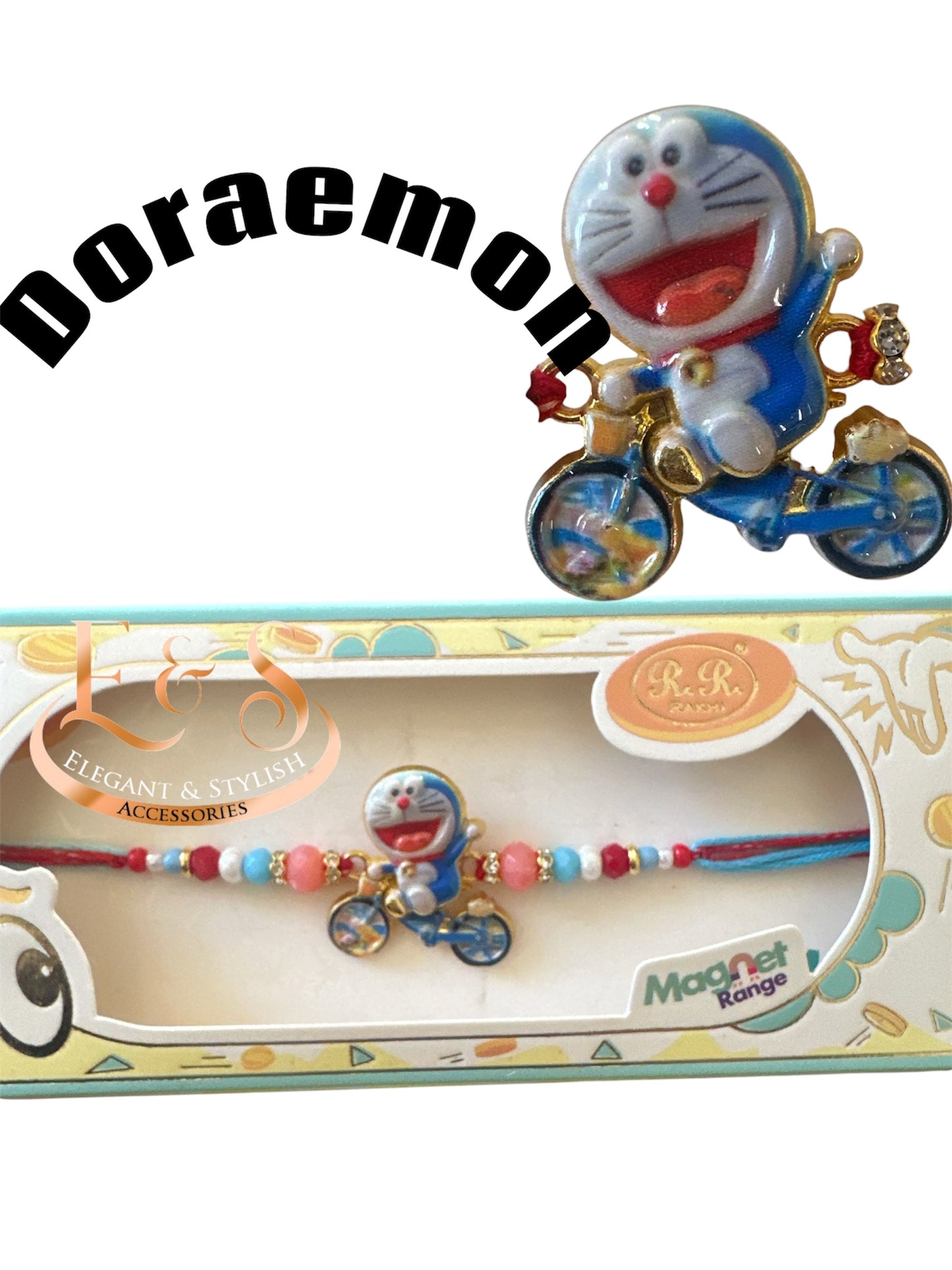Doraemon - Kids Rakhi (Removable Magnet)