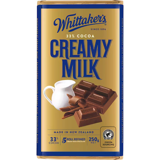 Whittakers Chocolate Creamy Milk
